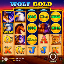 RomanSpin - Wolf Gold Slot Game - Play Now