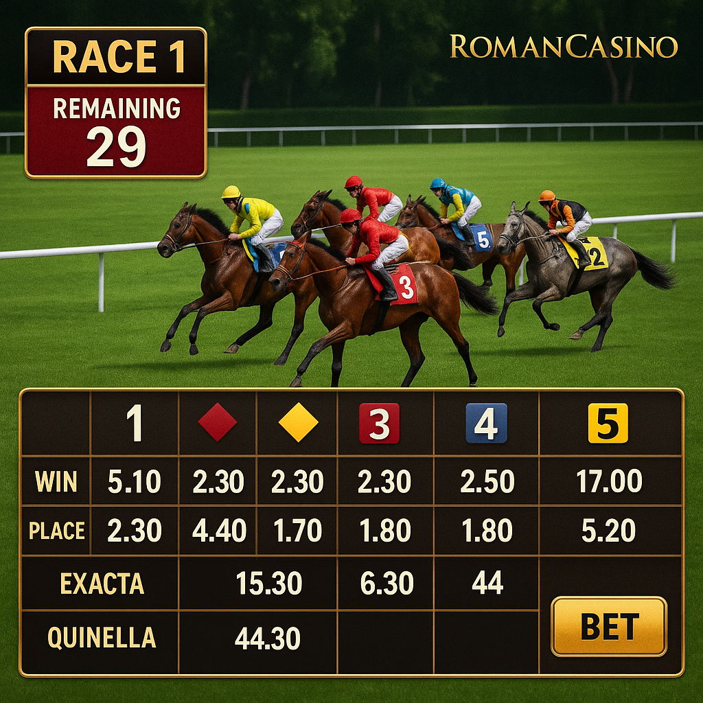 RomanCasino - Horse Racing Betting - Australian Racing